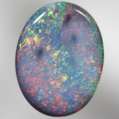 SOLID BLACK OPAL Loads of burning fire SEE VIDEO